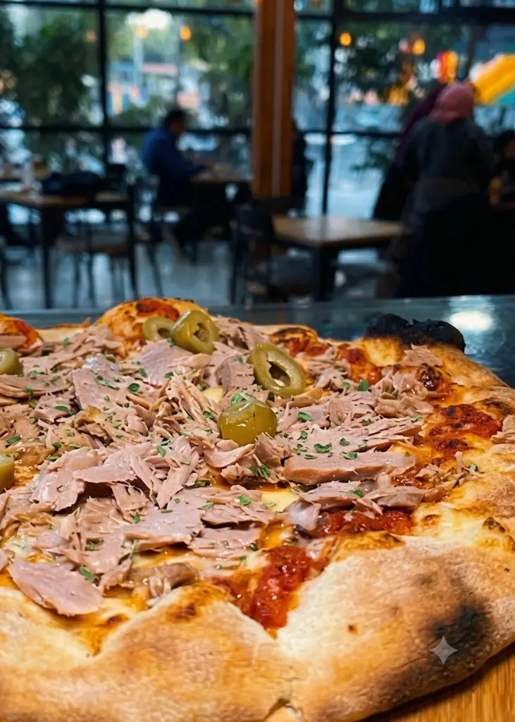 Pizza au thon et olives — Just In Time